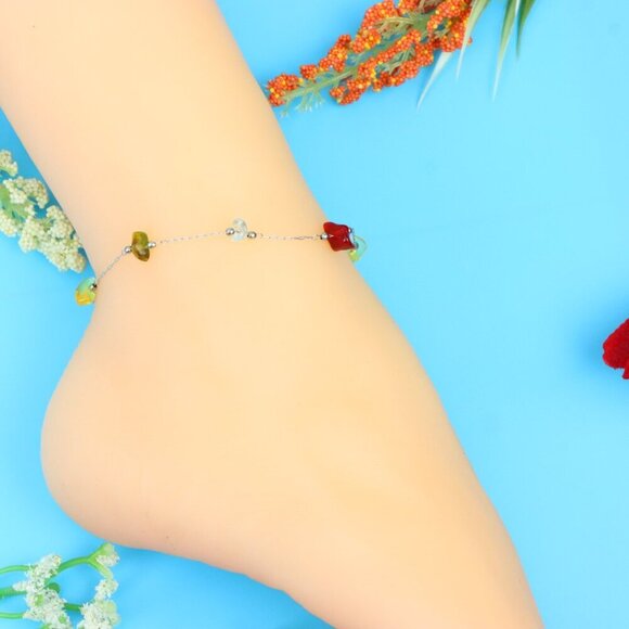 Elegant Handmade Anklet – Perfect for Women & Girls | Ideal Gift Option, DYC1877 - Picture 1 of 9